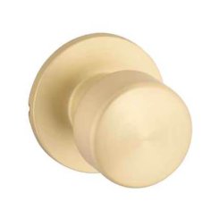 Yale Expressions Owen Rosette With Dylan Knob  Satin Brass (US4)  Finished