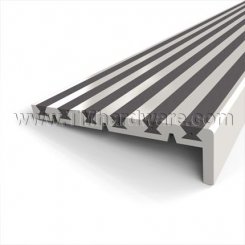 Zero #2673 Traction Tread™ Non-Slip Stair Nosing, 3" Depth, .5" Riser