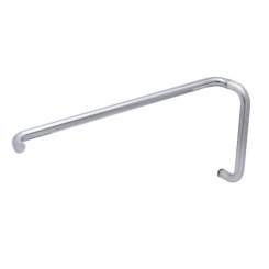 FHC 6" Pull Handle 16" Towel Bar Combo No Washers, Satin Nickel (US15) Finished