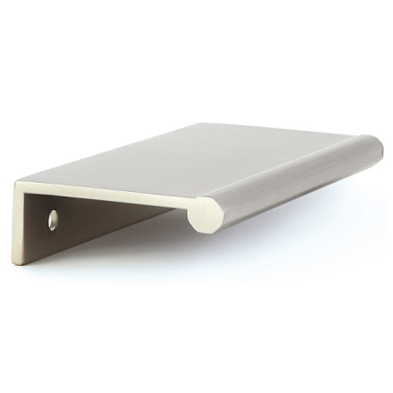 Baker Cabinet Edge Pull - Brushed Nickel