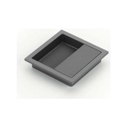 Modo Recessed Cabinet Handle - Gun Metal