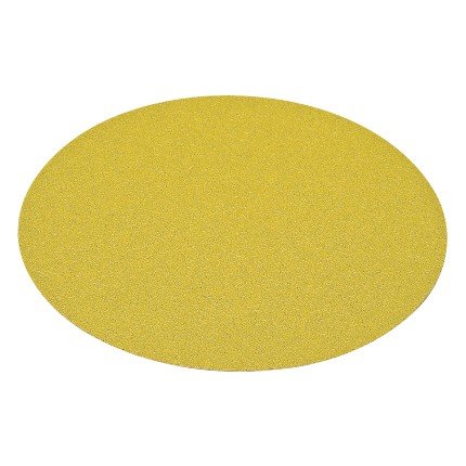 Hafele Abrasive Paper Disc, 5" Aluminum Oxide, Hook-N-Loop, No Holes, Grit 100, Pack of 100