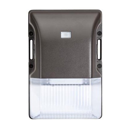 Topaz F-WPC/15W/CTS/96 LED Compact Wall Pack, 15W, CCT Selectable, Bronze finish