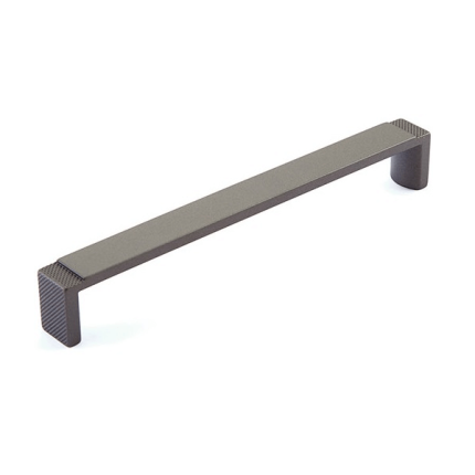 Quadrato Wide Cabinet Pull - Gun Metal