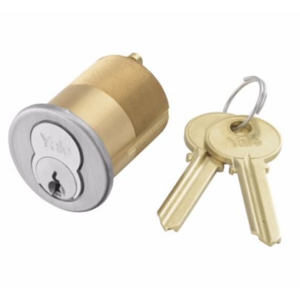 Accentra 2196-112 1-1/2″ Mortise Cylinder, LFIC, With 1765.656 Sized Collar, GA Keyway