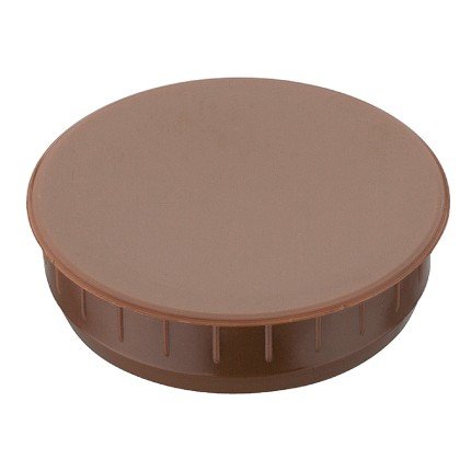 Hafele Trim Cap, For 35 Mm Diameter Hinge Cup Hole, Brown Finish