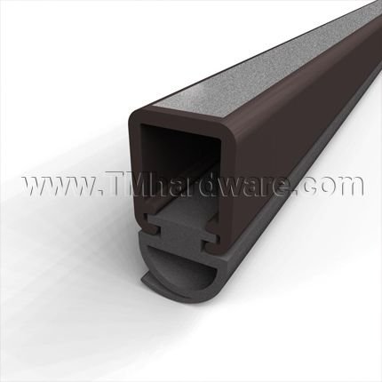 Zero #5831 Door Gasket, Mortised Casing with .187" Neoprene Seal