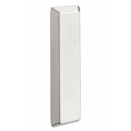Accentra 620F Escutcheon Trim, Exit Only, Blank Plate, Satin Stainless Steel Finish