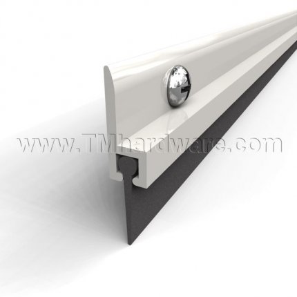 Zero #8194 Door Bottom, Aluminum Casing with .375" Neoprene Lip