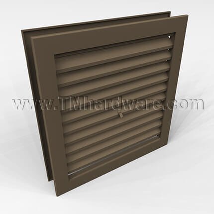 Activar Door Louver 1200A, Twin "Z" Blades, Adjustable Design, For 1-3/4" Doors, up to 2' x 3'