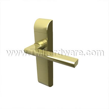 Adams Rite Deadlock 2190-MD Dual Force®, Interconnected Deadbolt/Deadlatch, Centro Designer Handle, For Narrow Stile Aluminum Doors