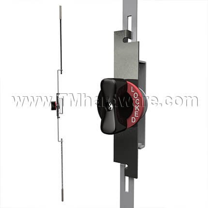 Adams Rite Flushlock MS1880 Series MS®, Two Point Flushlock, For Aluminum Swinging Doors