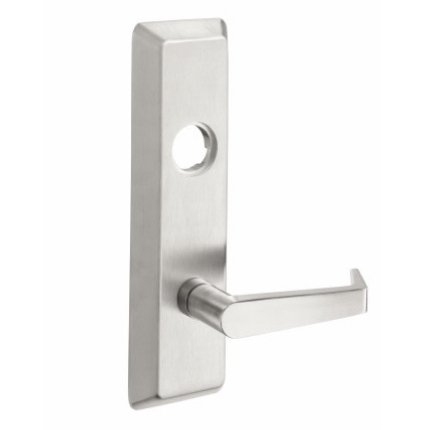 Accentra AU-626F Escutcheon x Lever Trim, Classroom / Storeroom, Less Cylinder, Augusta Lever, Satin Stainless Steel Finish