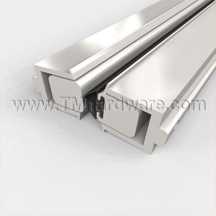 Pemko #354 Meeting Stile Set, Mortised Aluminum or Bronze with Adjustable Seal