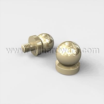 Deltana DTDSBTL Large Ball Tip For 6" x 6" Hinges