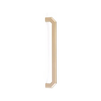 Emtek #86621 Hollywood Regency Collection, Riviera Cabinet Pull, 12" CTC, Thru-Bolt Mounting