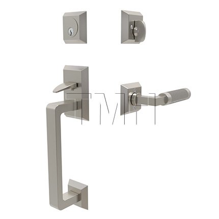Emtek 4716LSKN Entry Set in Satin Nickel Finish (US15)