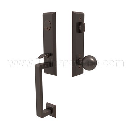 Emtek 4717OR Entry Set in Oil Rubbed Bronze Finish (US10B)