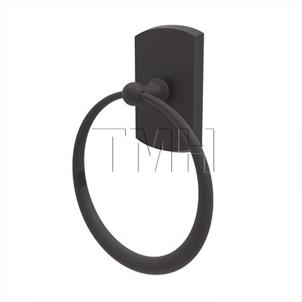 Emtek 2301 Towel Ring with #4 Rosette