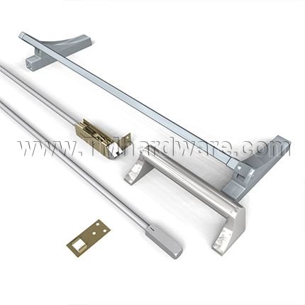 Falcon 1990 Series, Concealed Vertical Rod Crossbar Exit Device - Cylindrical Functions and Trims