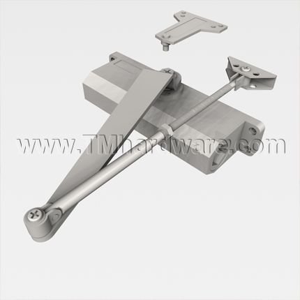Hager 5400 Series Light-Duty Overhead Door Closer, Up to 200 LB