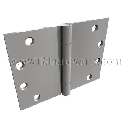 Hager WTAB800, Concealed Anti-Friction Bearing, Brass or Stainless Steel, Heavy Weight, 3 Knuckle, Full Mortise, Wide Throw Hinge, All Sizes