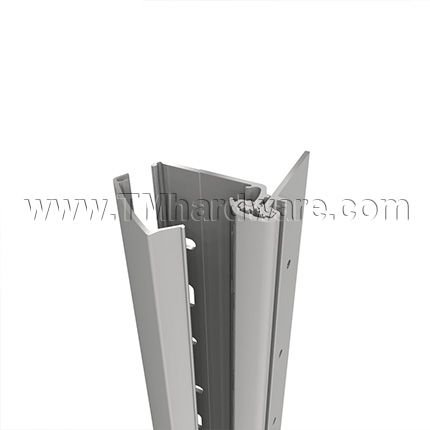 Ives 046XY Adjustable, Half Surface Continuous Hinge - Wide Door Leaf