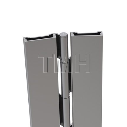 Ives Piano Hinge, Full Surface, 1012 Cold-Rolled Steel Continuous Hinge, 83 in.