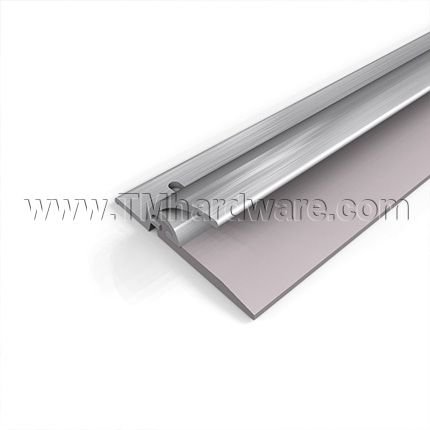 NGP 1015V Door Sweep, 1.1875" Aluminum Casing with Rain Drip and .3125" Vinyl Seal