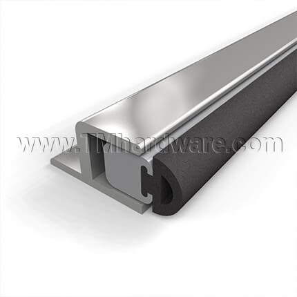 NGP 106N Door Gasket, 1.0625" Aluminum Casing with Adjustable .25" Neoprene Seal