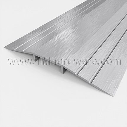 NGP 111 Utility Threshold, 6" Aluminum with Smooth Top, .5" Height