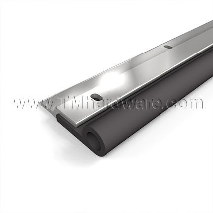 NGP 129U Door Gasket, .875" Aluminum or Stainless Steel Casing with .3125" Polyurethane Bulb Seal