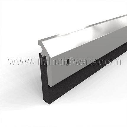 NGP 202 Door Sweep, 1.0625" Aluminum Casing with .625" Neoprene Seal