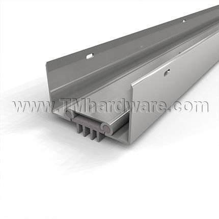 NGP 35EV Door Shoe Sweep, U Shaped Aluminum Casing with Rounded Edges and a .1875" Vinyl Finned Seal for Hollow Metal Doors