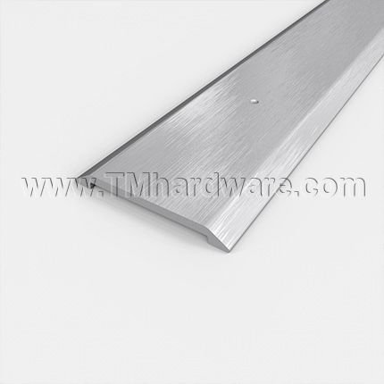 NGP 410 Door Threshold, 2.5" Wide, Aluminum with Smooth Top, .25" Height