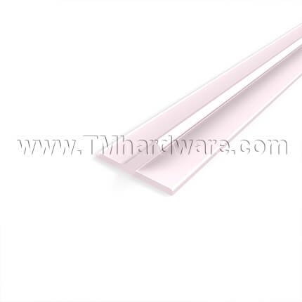 NGP 5060 Self-Adhesive Weatherstrip, .5" Wide Silicone Single Angle 'T' Fin Seal