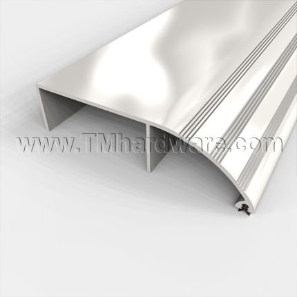 Pemko #2053 Half Threshold, 4" (W) Aluminum for Residential Application, 1" (H)