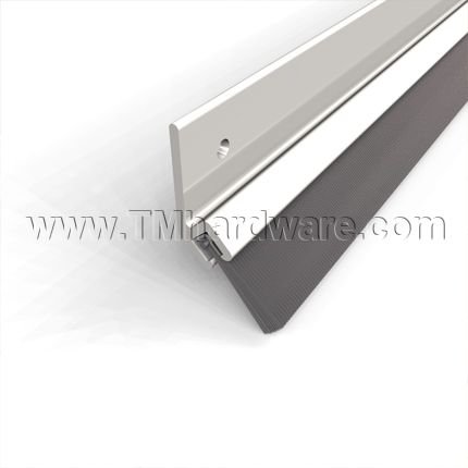 Pemko #45041 Door Gasket and Sweep, Aluminum with .375" Angled Brush