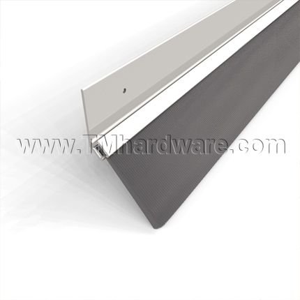 Pemko #45175 Door Gasket and Sweep, Aluminum with 1.75" Angled Brush
