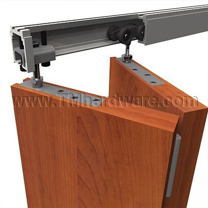 PIF_/165A P.C. Henderson Folding Doors/ Room Dividers, 165 Lbs., Heavy Duty Alum., Doors up to 36" W x 106" H
