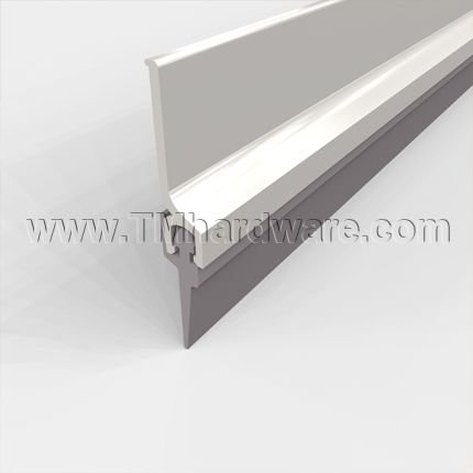 Pemko #308V Door Bottom, .875" Aluminum Casing with .563" Eco-V Vinyl Seal