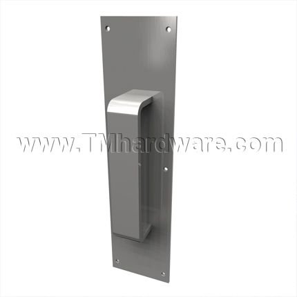 Rockwood 123x70 Pull Plate, Flat Pull, 8" CTC