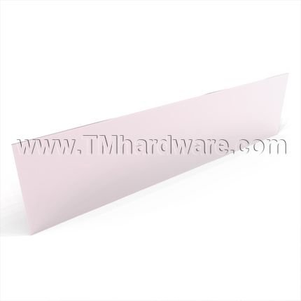 Rockwood K4125 Clear Plastic Kick Plate, .125" Thick