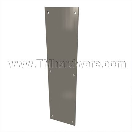 Rockwood 70 Push Plate, Square Corner, Standard Guage .050" Thick - QuickShip