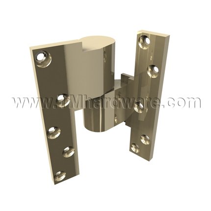 Rixson M190, Door Closer Pivot, Load-Bearing Pivot, 3/4" Offset, Bright Brass Finish