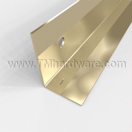 Rockwood 305, Non-Mortise Door Edge, 93° L-Shaped, up to 8FT