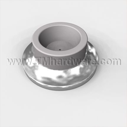Rockwood #403 - 405 Solid Cast Wall Stop With Concave Bumper
