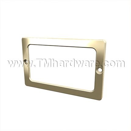 Rockwood #651 Card Holder, Cast Brass, Size 2-1/2" x 4-1/4"