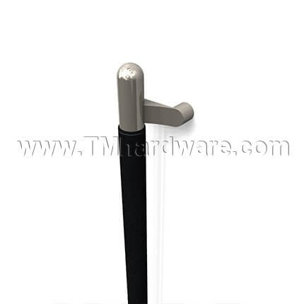 Rockwood English Bridle Leather RM6090 - RM6092 Long Offset Pull with Leather Grip and Contrasting Round Ends - up to 8FT OA