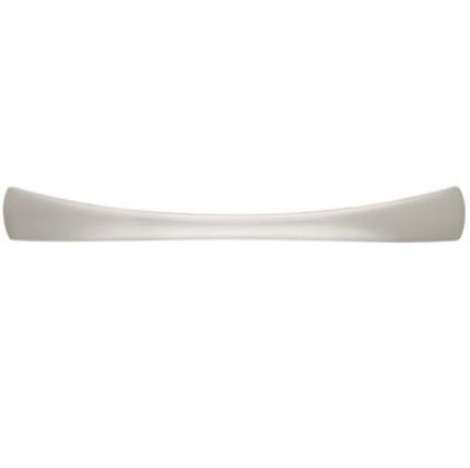 Hafele, Stainless Steel Showcase Collection Cabinet Pull, Zinc, 5.43" - 7.32"